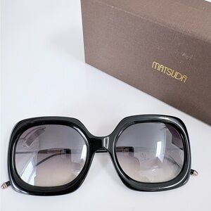 Matsuda Black Women's Sunglasses